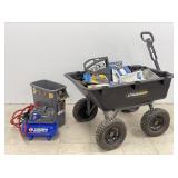Selection of Tools, Gorilla Cart & More