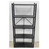 5 Tier Metal Folding Storage Rack