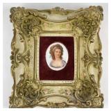 Framed Cameo Creations Miniature Portrait
