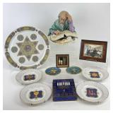 Judaica Porcelain Plates, Enamel D©cor & More
