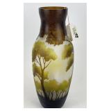 Hand Blown Art Glass Vase