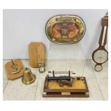Brass & Wood Nautical Decor