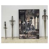 Fantasy Swords & Warwick Castle Poster