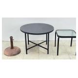 Heavy Gauge Metal Outdoor Coffee Table & More