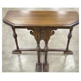 Jacobean Revival Style Hall Table