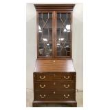 7 FT Henkle-Harris Wild Black Cherry Secretarial