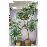Artificial Plants in Brass & Copper Planters