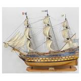 Handcrafted Wood Tall Ship Model - Royal Louis
