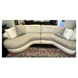 Thayer Coggin Curved Sectional Sofa