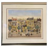 Framed & Signed Artist Proof  w/ COA - Michel
