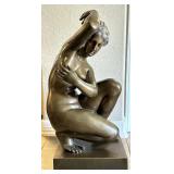 Signed Bronze Sculpture - J Bosio