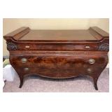 Georgian Style Flame Mahogany Chest