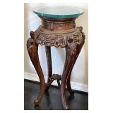 Antique Chinese Carved Rosewood Jardiniere