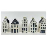 KLM BOLS Blue Delft Houses