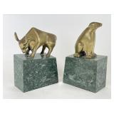 Mid Century Financial Market Bookends