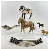 Vintage Collection of Authentic Horse Hide