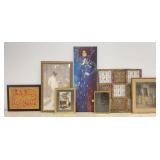 Selection of Prints, Wood Carvings & More