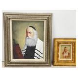 Framed Signed & Numbered Oil on Canvas & Board