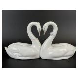 Lladro Endless Love Swan Figurine
