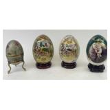 Satsuma Style Moriage Porcelain Eggs & More