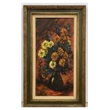 Framed & Signed Oil on Canvas - Gaydell Baines