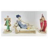 Tengra Hand Painted Porcelain Sculpture & More