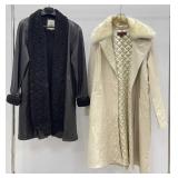 Margaret Godfrey & Avanti Leather Coats