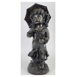 1.5 FT Solid Cast Bronze Garden Statue