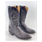 Lucchese 1883 Exotic Ostrich Skin Cowboy Boots