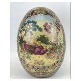 1.5 FT Japanese Satsume Hand Painted Porcelain