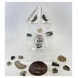Acrylic Geode Bookends Paperweights & More