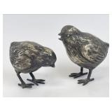Mid Century Brass Peeping Bell Chicks