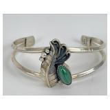 Sterling Southwestern Cuff Bracelet