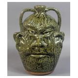 C.J. & Clete Meaders 2-Faced jug C.J. & Clete Meaders 2-Faced jug