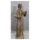 Wood statue of Saint Frances Wood statue of Saint Frances