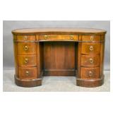Mahogany reniform desk Mahogany reniform desk