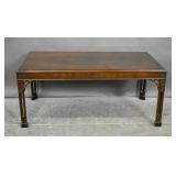 Chinese Chippendale style mahogany low table Chinese Chippendale style mahogany low table