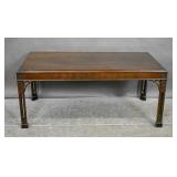 Chinese Chippendale style mahogany low table