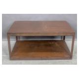 Rustic iron 2-tier coffee table Rustic iron 2-tier coffee table