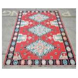 Flat weave Kilim carpet