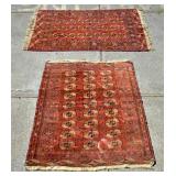 2 Throw rugs 2 Throw rugs