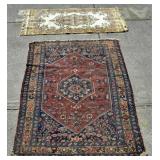 Hamadan rug; Hamadan rug;