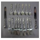 Group of sterling silver flatware