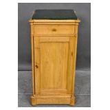 Pine single-drawer night stand Pine single-drawer night stand