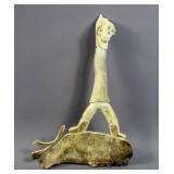 Inuit antler carving Inuit antler carving