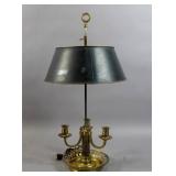 Louis XVI style bouillotte lamp