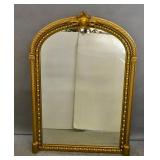 Victorian gilded overmantle mirror Victorian gilded overmantle mirror