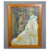 Portrait of a seated religious figure Portrait of a seated religious figure
