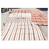 6 Hand woven Kilim rugs 6 Hand woven Kilim rugs