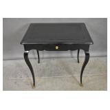 Louis XV black lacquered table